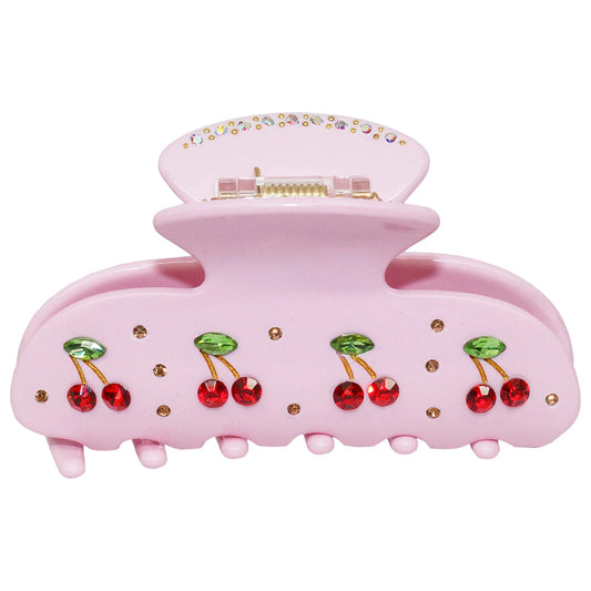 Pre Venta | Emi Jay | Sweetheart Hair Claw Clip in Pink Cherry Pie