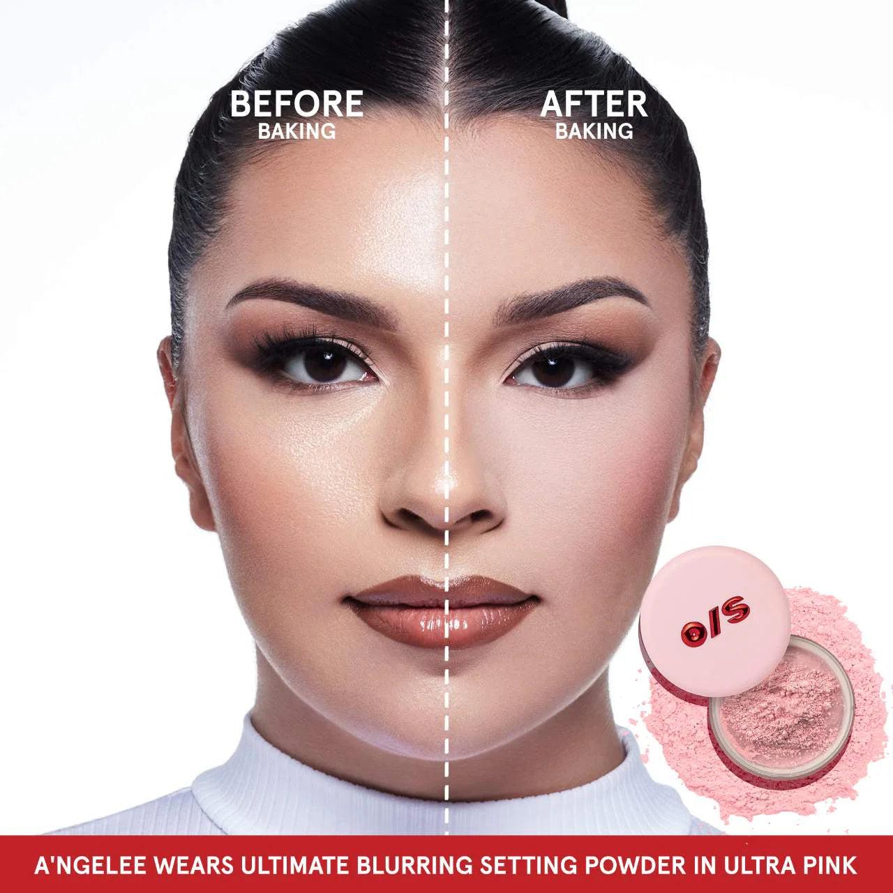 ONE/SIZE by Patrick Starrr | Ultimate Blurring Setting Powder | Ultra Pink