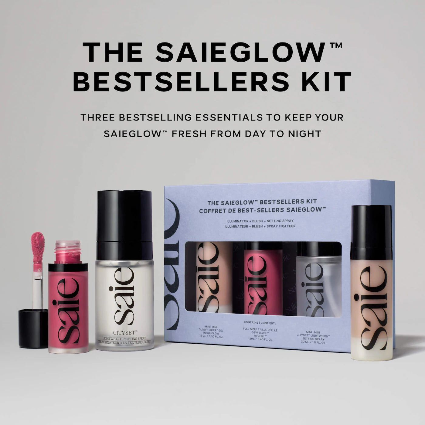 Pre Venta: Saie | The Saieglow Bestsellers Kit