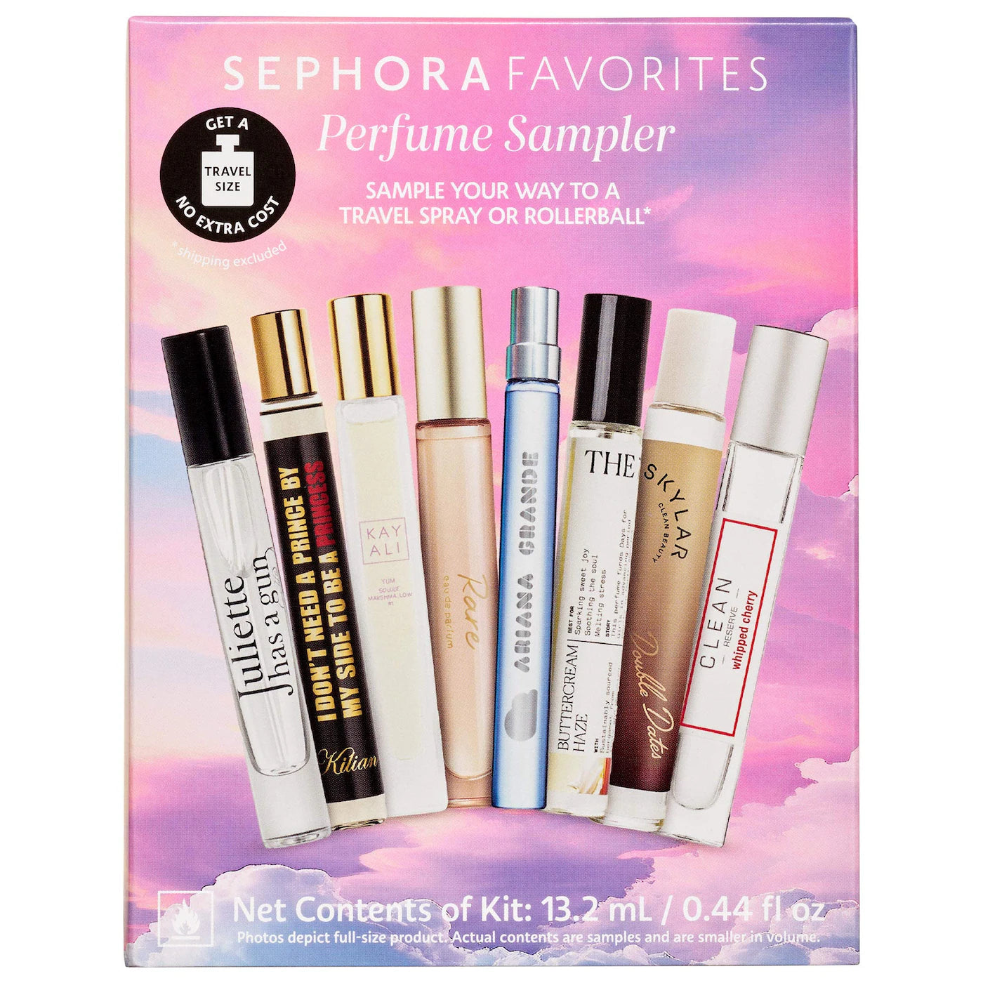 Pre Venta: Sephora Favorites | On‑The‑Go Fragrance Travel Spray Perfume Sampler Set w/ Redeemable Voucher