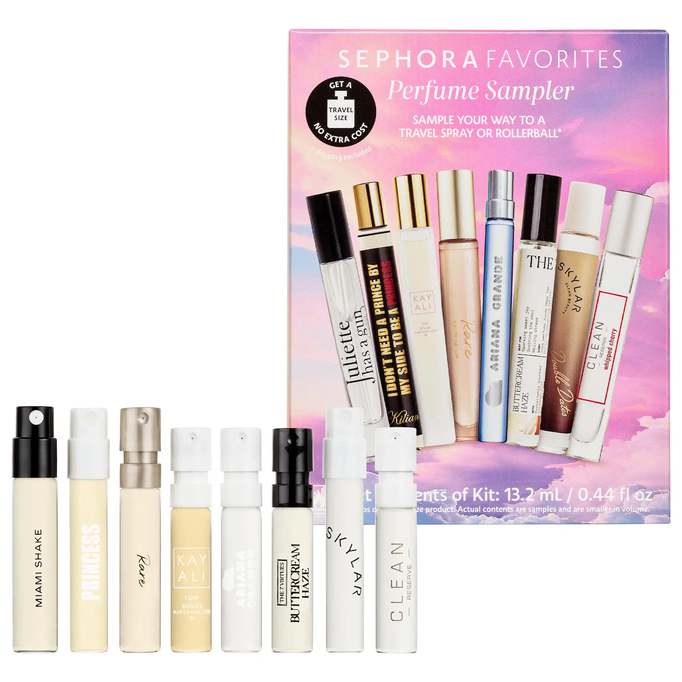 Pre Venta: Sephora Favorites | On‑The‑Go Fragrance Travel Spray Perfume Sampler Set w/ Redeemable Voucher