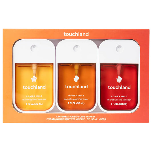 Pre Venta: Touchland | Limited Edition Power Mist Hydrating Hand Sanitizer Seasonal Trio Set