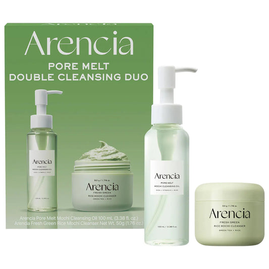 Pre Venta: Arencia | Pore Melt Non-Comedogenic Double Cleansing Duo Gift Set for Acne-Prone Skin
