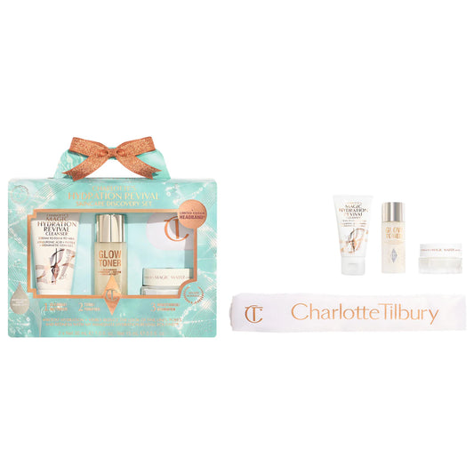 Pre Venta: Charlotte Tilbury | CHARLOTTE'S HYDRATION REVIVAL SKINCARE DISCOVERY SET