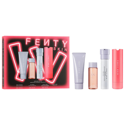 Pre Venta: Fenty Beauty by Rihanna | Skincare Lov'rs Cleanser, Toner, SPF Moisturizer + Collector's Case