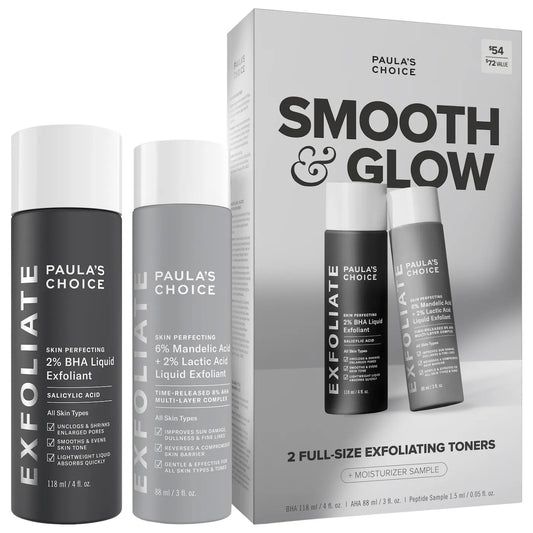 Pre Venta: Paula's Choice | Smooth & Glow Gift Set for clearer, brighter skin