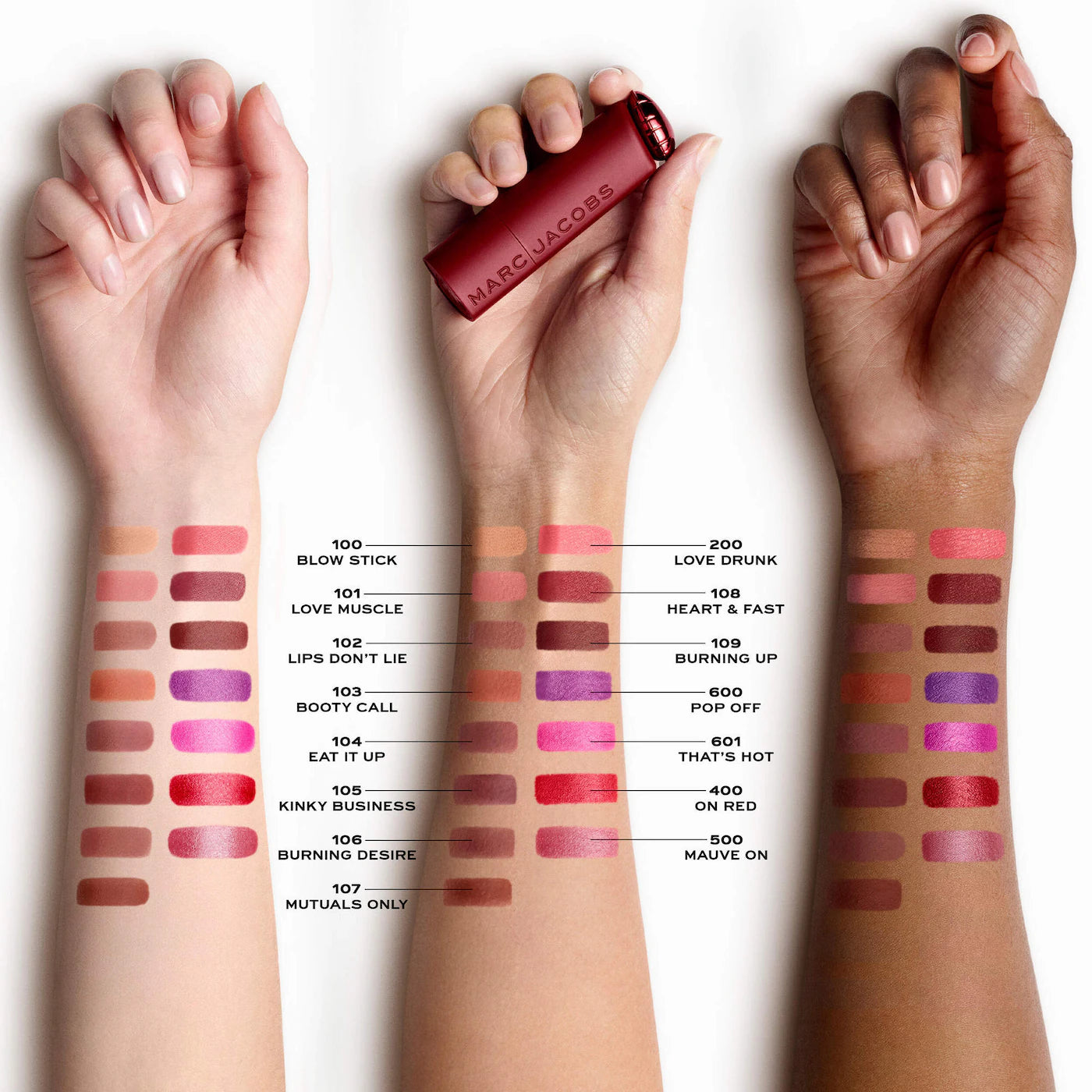 Pre Venta: Marc Jacobs Beauty | Heart On Long-Lasting Soft Shine Lipstick
