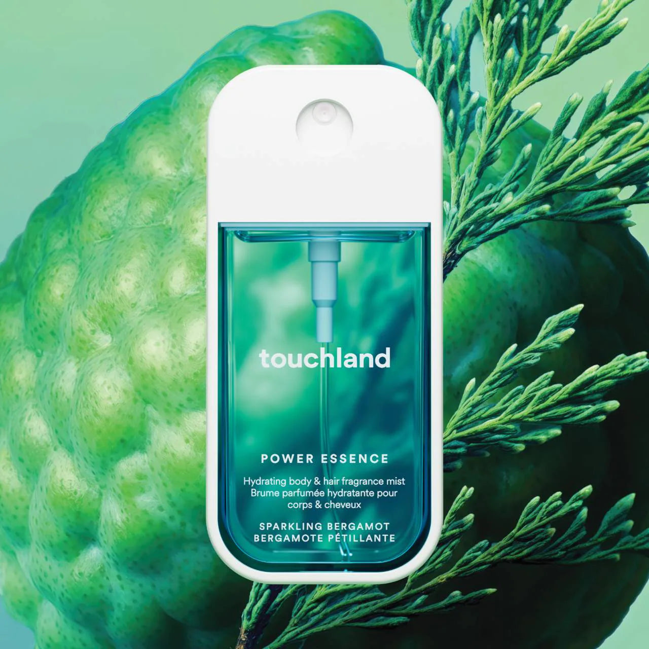 Pre Venta: Touchland | Sparkling Bergamot Power Essence Body & Hair Fragrance Mist