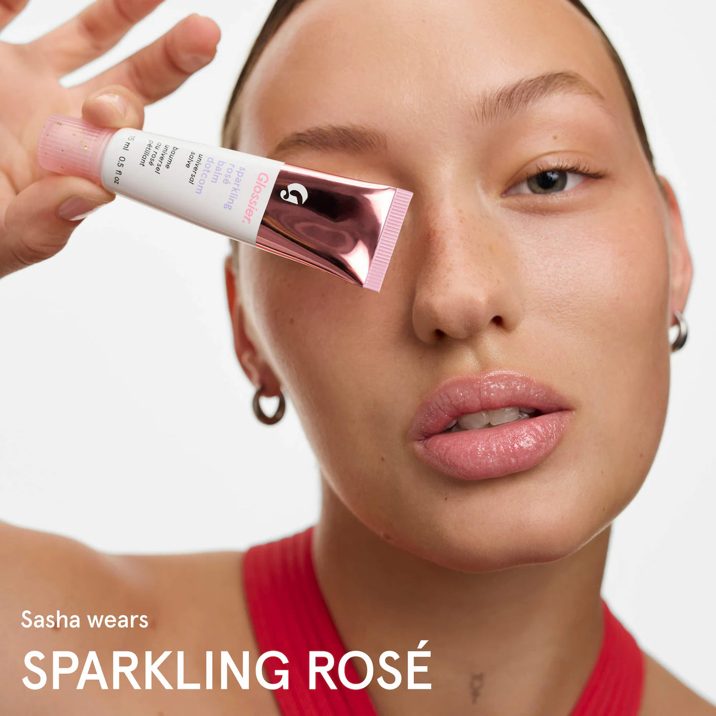 Pre Venta: Glossier | Balm Dotcom Lip Balm and Skin Salve - Sparkling Rose