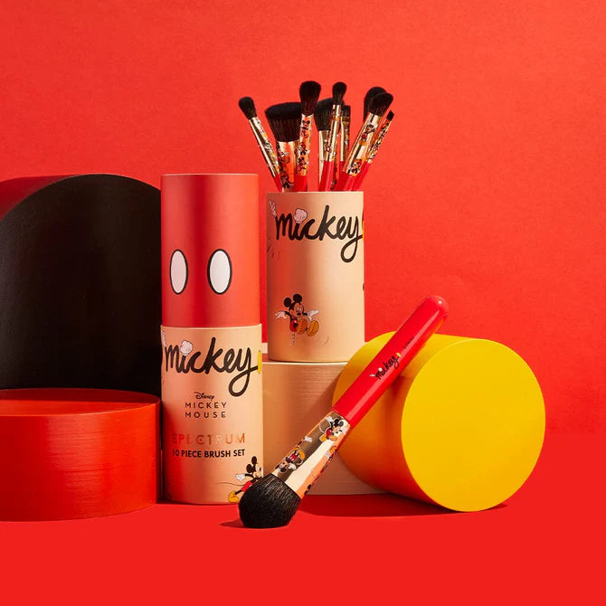 Spectrum Collections | Mickey Mouse 10 Piece Makeup Brush Set