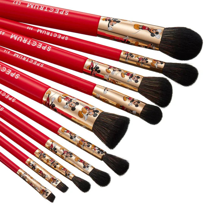 Spectrum Collections | Mickey Mouse 10 Piece Makeup Brush Set