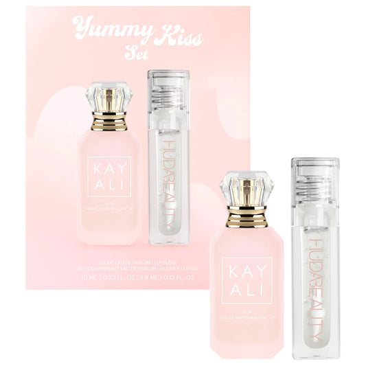 Pre Venta: Kayali | YUMMY KISS SET - Yum Marshmallow + Faux Filler Gloss Glassy